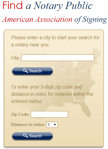 notary public search fields