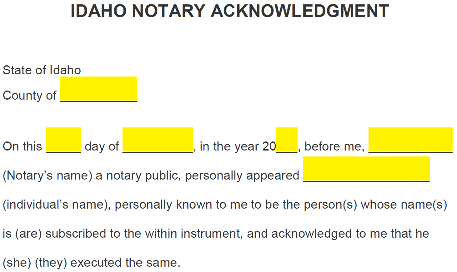 does a will have to be notarized iowa