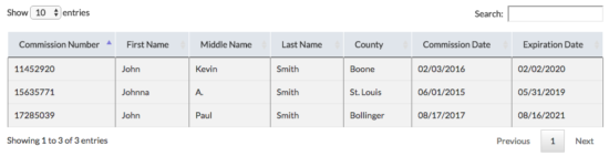 notary public search results