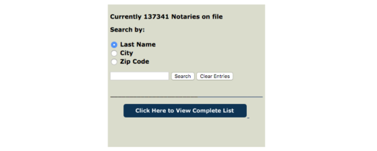 notary public search by last name