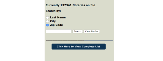 notary public search by zip code