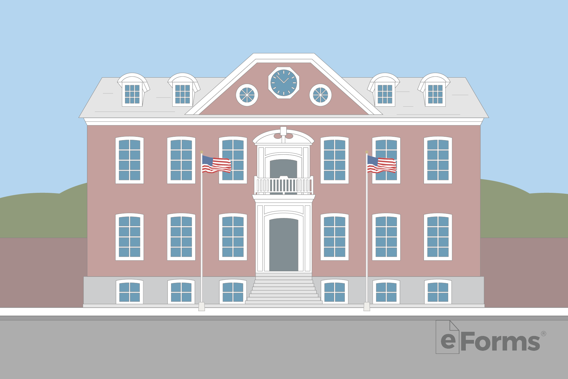 Rhode Island courthouse.