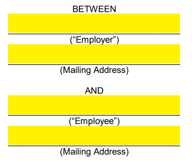 Free Employee NonDisclosure Agreement (NDA) Template PDF Word eForms