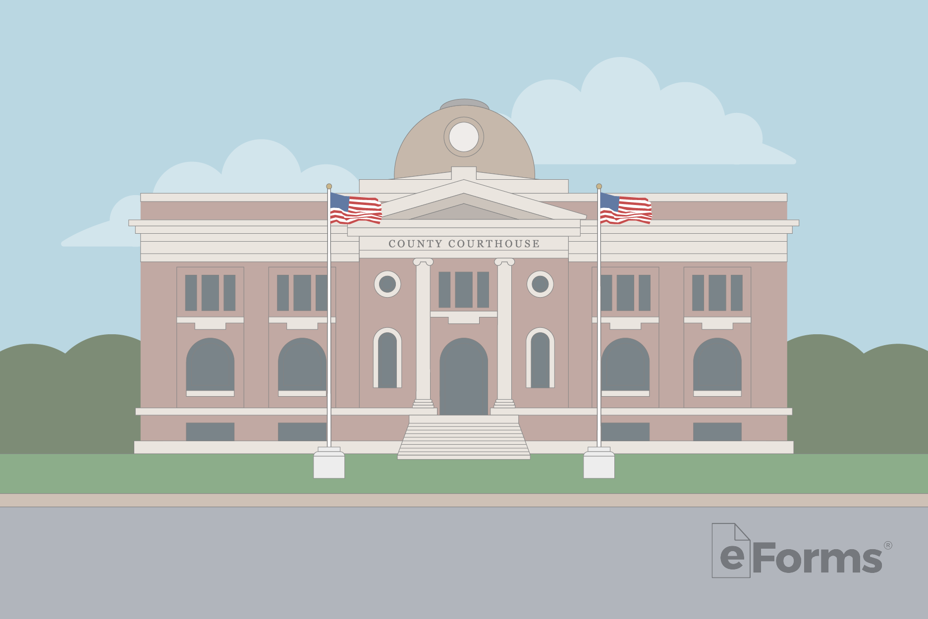 Court house building.