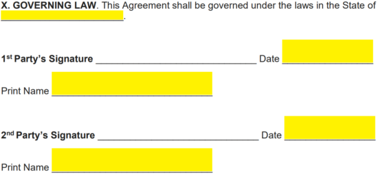 Free Software Development Non Disclosure Agreement (NDA) Template PDF