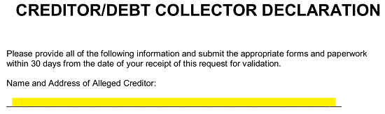 Debt Validation Letter Sample After 30 Days from eforms.com