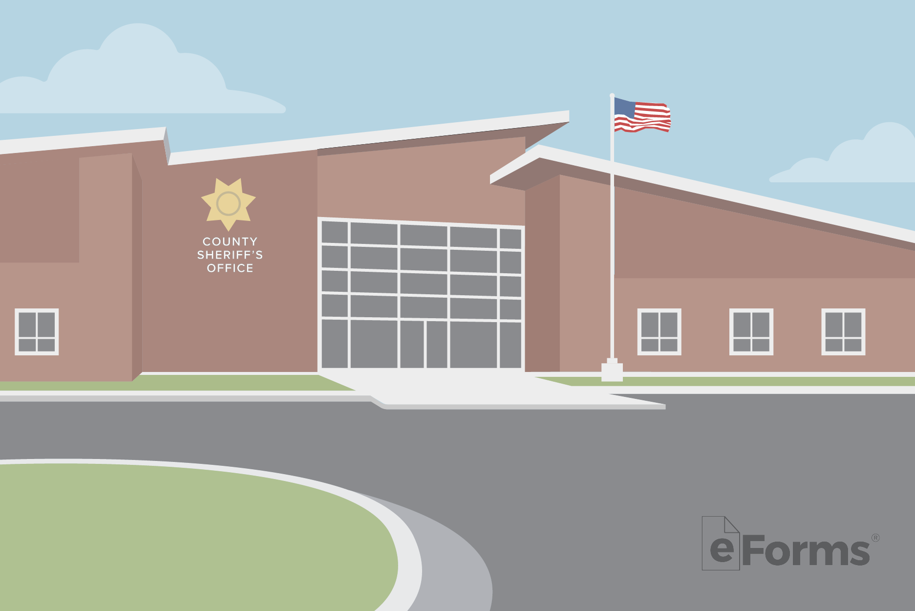 County sheriff's office.
