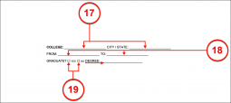 Free Job Application Form (standard template) - PDF | Word – eForms