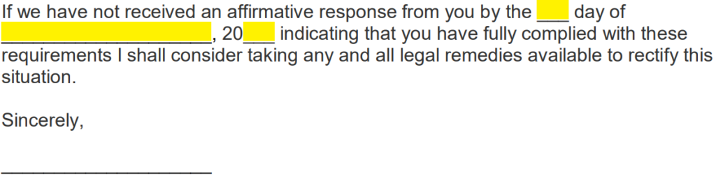 Free Copyright © Infringement Cease and Desist Letter - PDF | Word – eForms