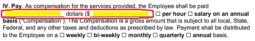 Free At-Will Employment Contract Template - PDF | Word – eForms