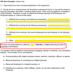 Free At-Will Employment Contract Template - PDF | Word – eForms