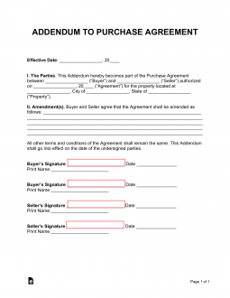 Purchase Agreement Addendums & Disclosures (10)