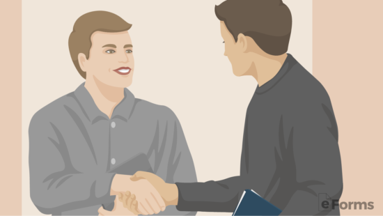 buyer and seller shaking hands