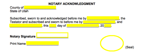 does a will have to be notarized maryland