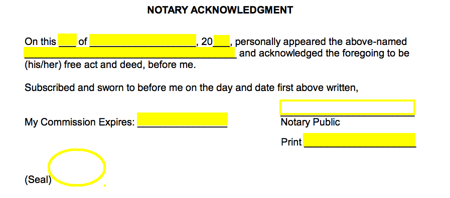 Free West Virginia Self Proving Affidavit Form PDF Word EForms