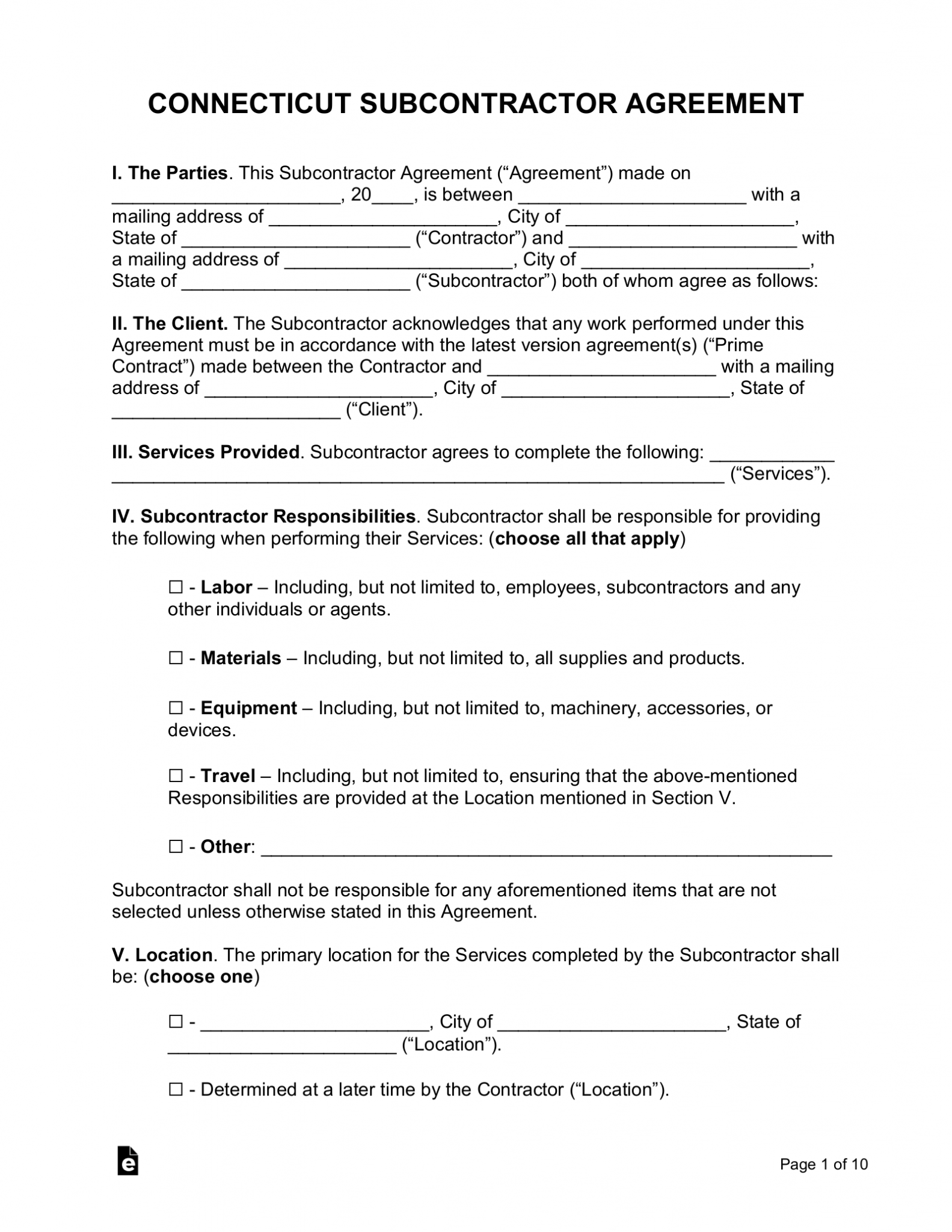 free-connecticut-subcontractor-agreement-pdf-word-eforms