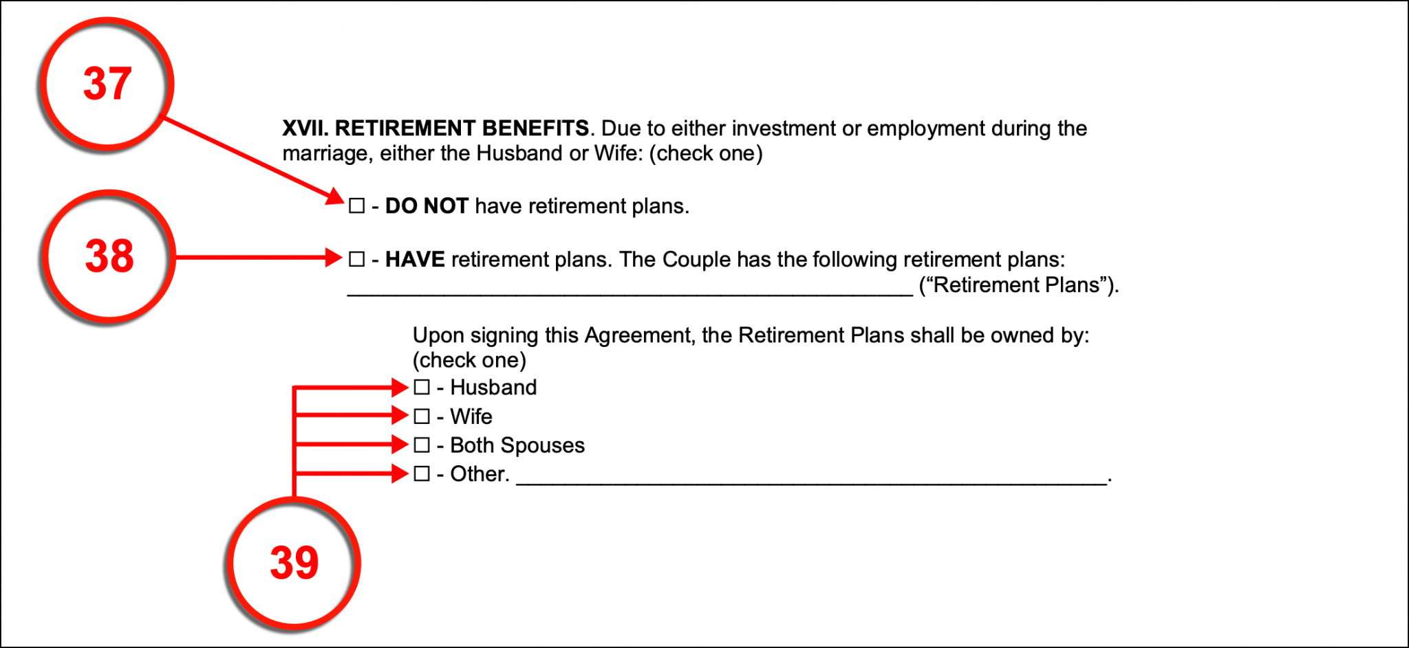 Free Marital Settlement (Divorce) Agreement Sample PDF Word eForms