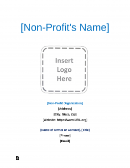 Non-Profit Business Plan Template