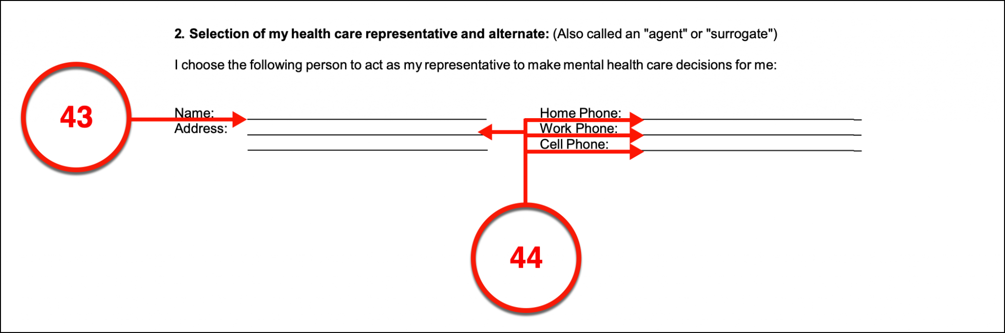 Free Arizona Advance Directive Form PDF EForms
