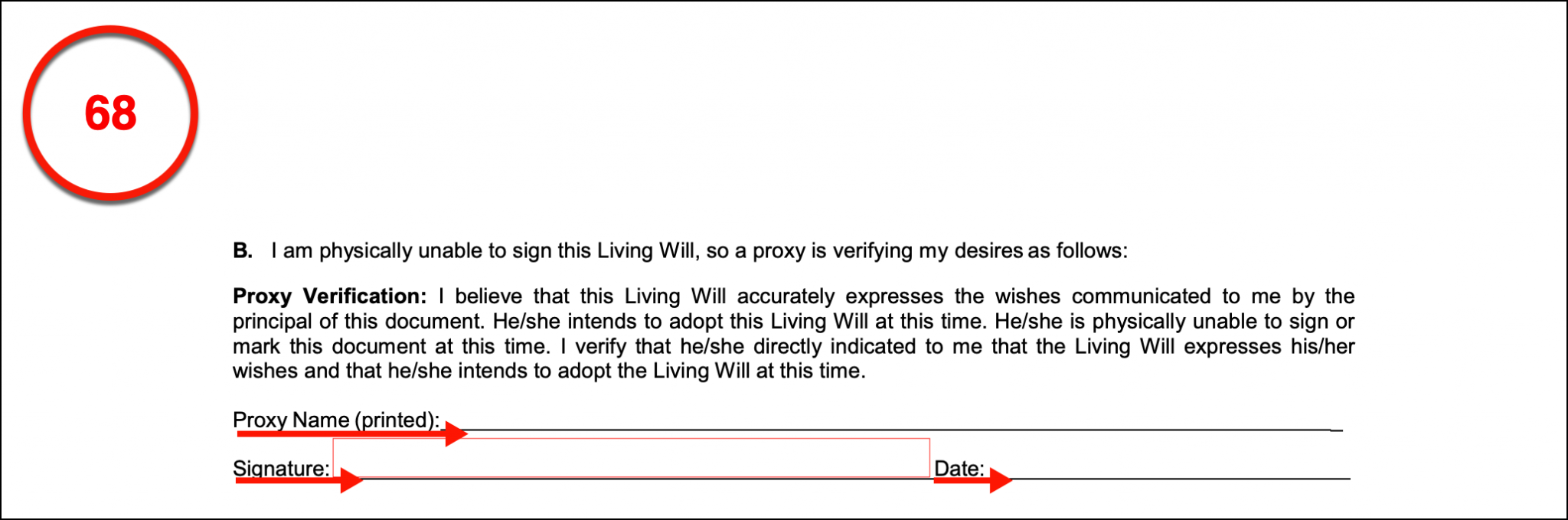 Free Arizona Advance Directive Form PDF eForms