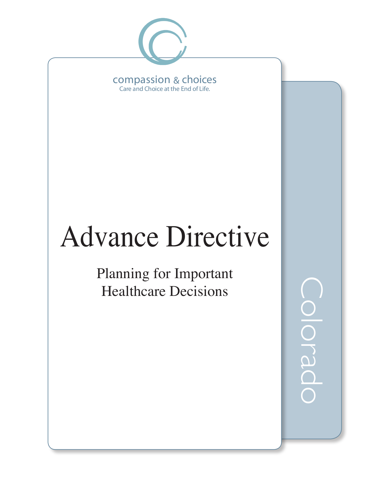 Colorado Advance Directive Form