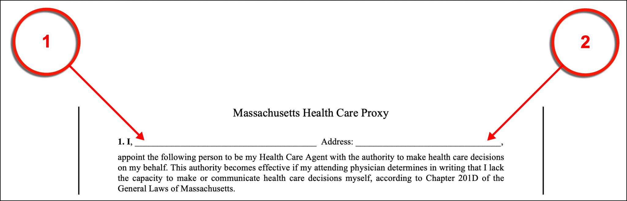 Free Massachusetts Advance Directive Form - PDF – eForms