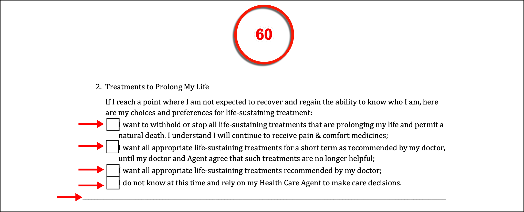 Free Massachusetts Advance Directive Form PDF eForms