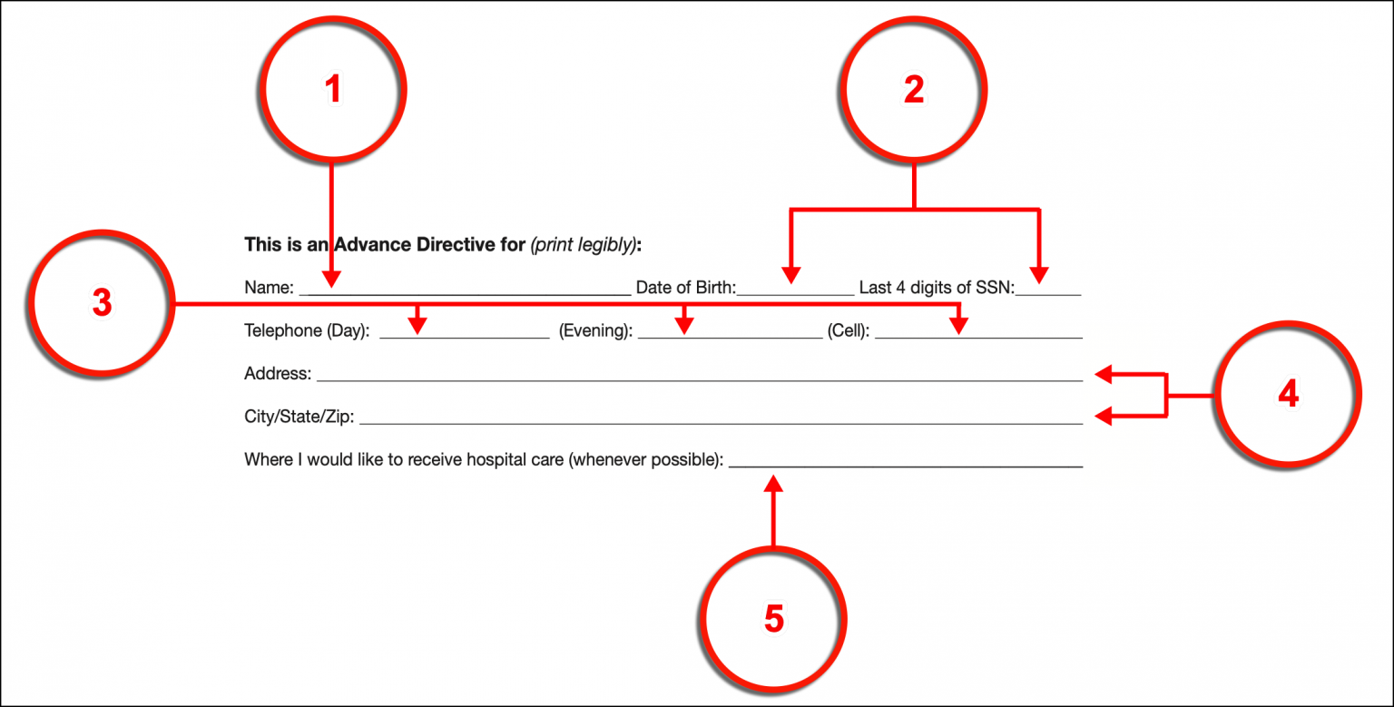 Free Michigan Advance Directive Form - PDF – eForms