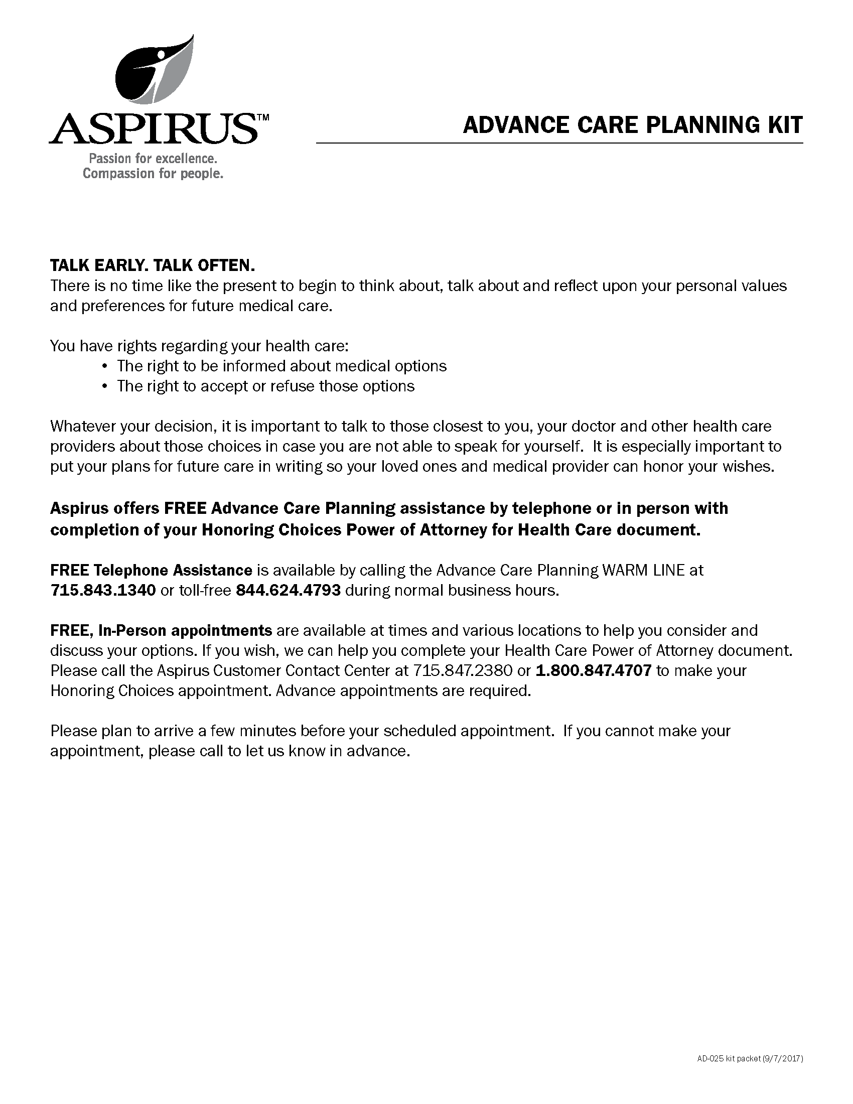 Free Wisconsin Advance Directive Form PDF eForms