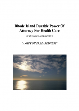 Free Rhode Island Advance Directive Form - PDF – eForms