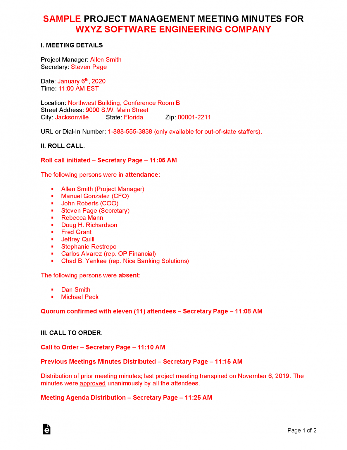 free-project-management-meeting-minutes-template-sample-pdf-word