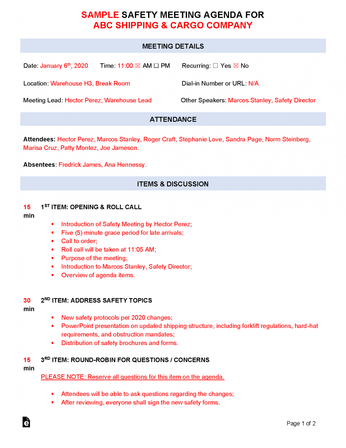 free-safety-meeting-agenda-template-sample-pdf-word-eforms