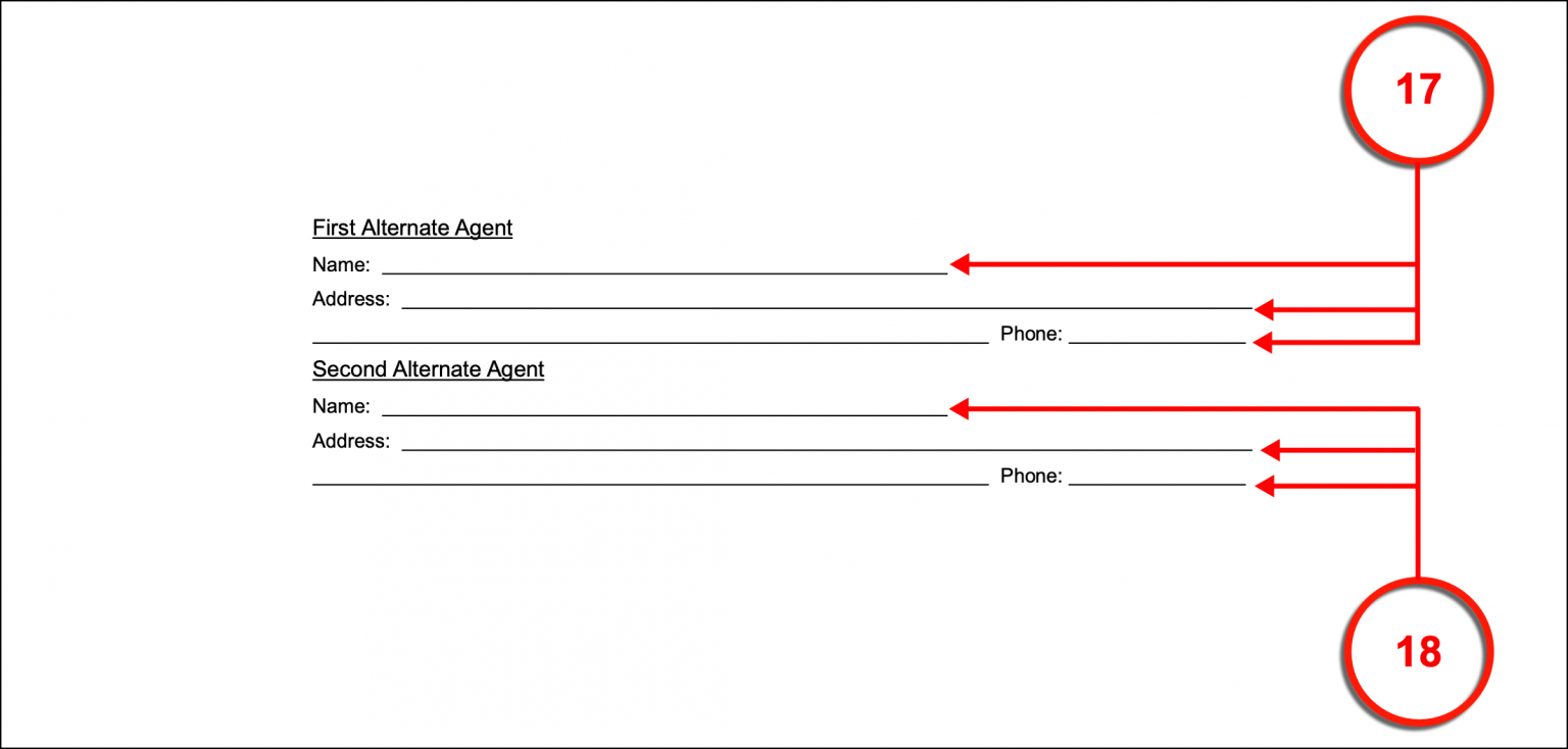 Free Texas Advance Directive Form PDF eForms