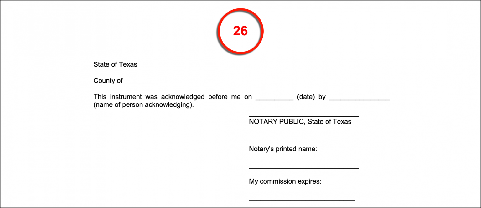 Free Texas Advance Directive Form PDF eForms