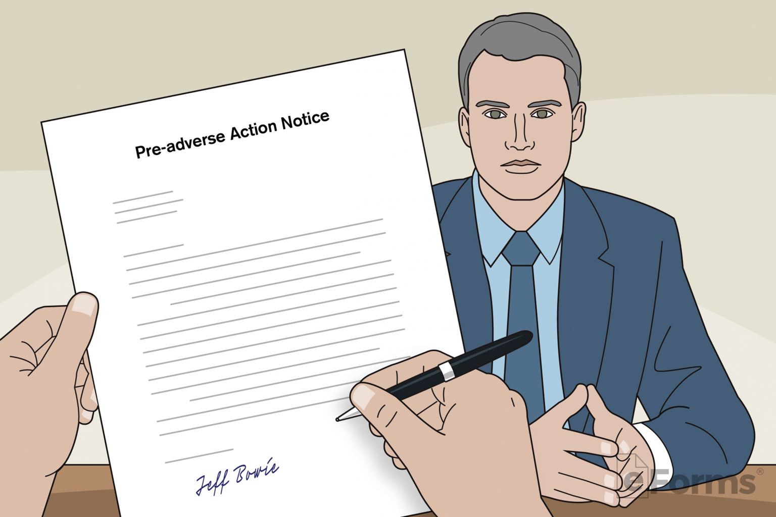 Free PreAdverse Action Notice Sample PDF Word eForms