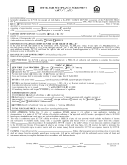 Free Nevada Land Contract Template - PDF | Word – eForms