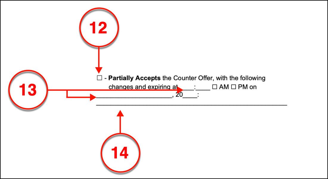 Free Real Estate Purchase CounterOffer Form PDF Word eForms