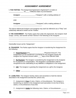 example of an assignment pdf