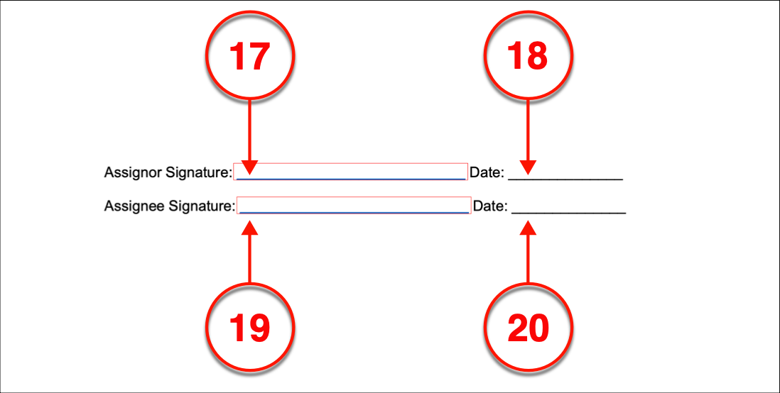 Free Assignment Agreement Forms - PDF | Word – EForms