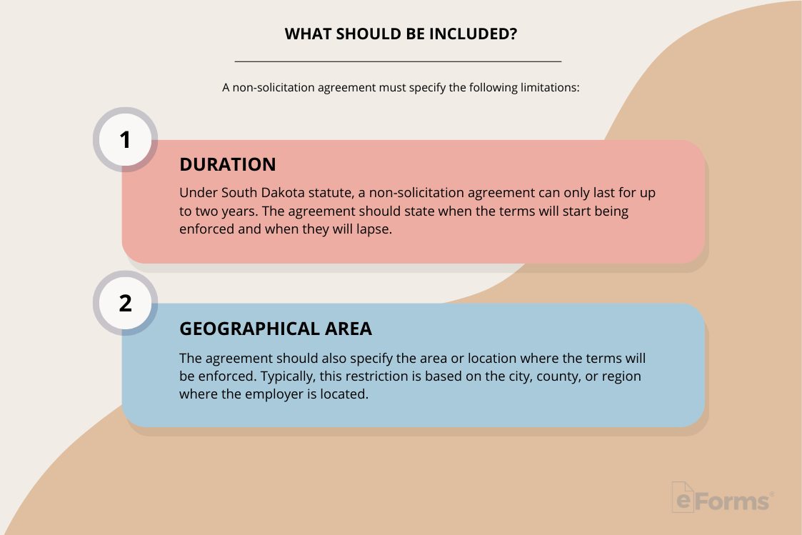 What should you include in a non-solicitation agreement. 