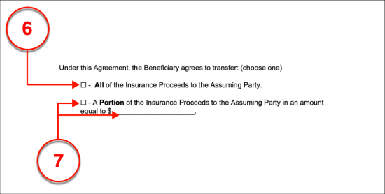 assignment of claim form