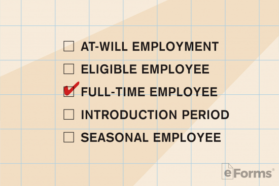 types of employment listed