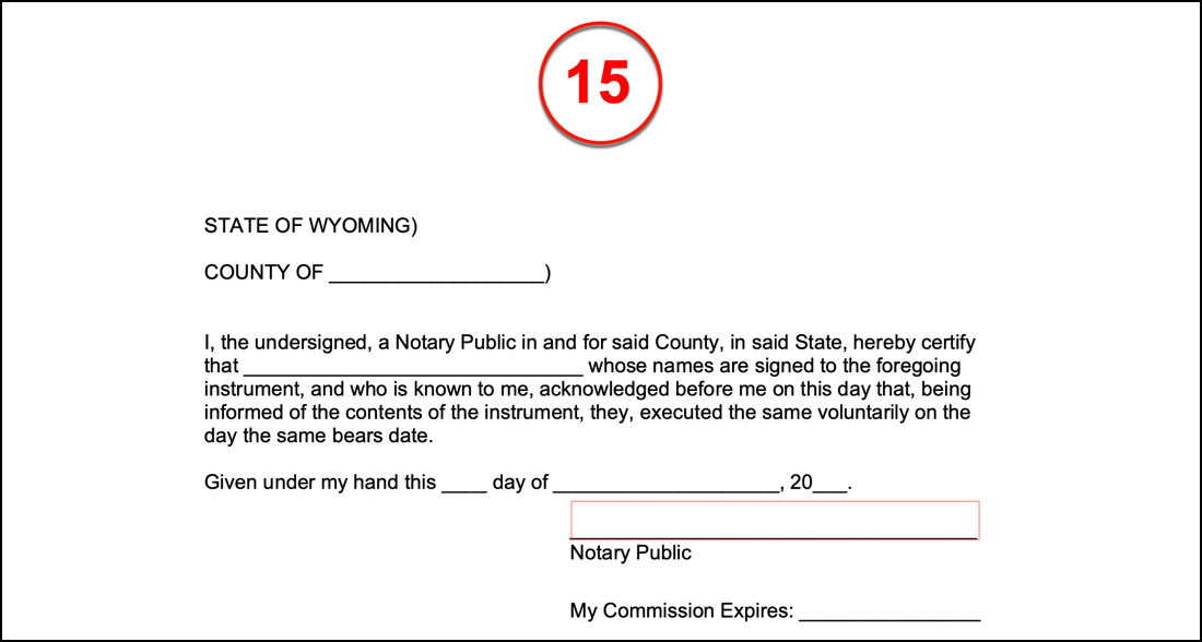 Free Wyoming Special Warranty Deed Form PDF Word eForms