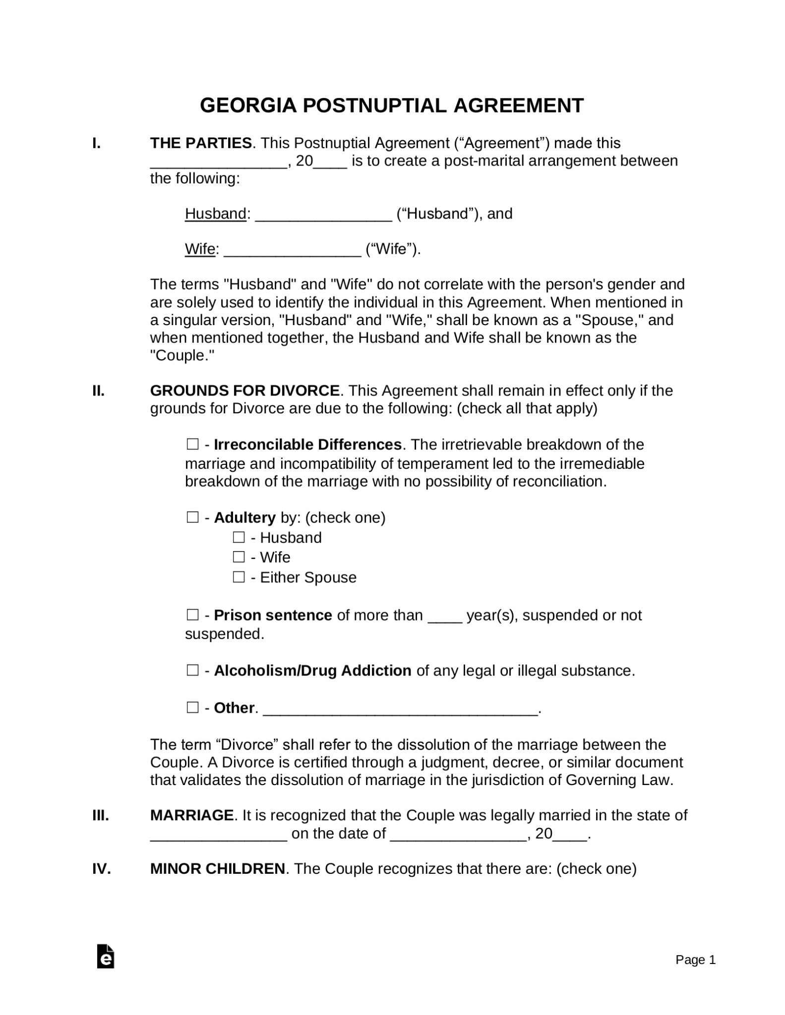 free-georgia-separation-agreement-template-pdf-word-eforms