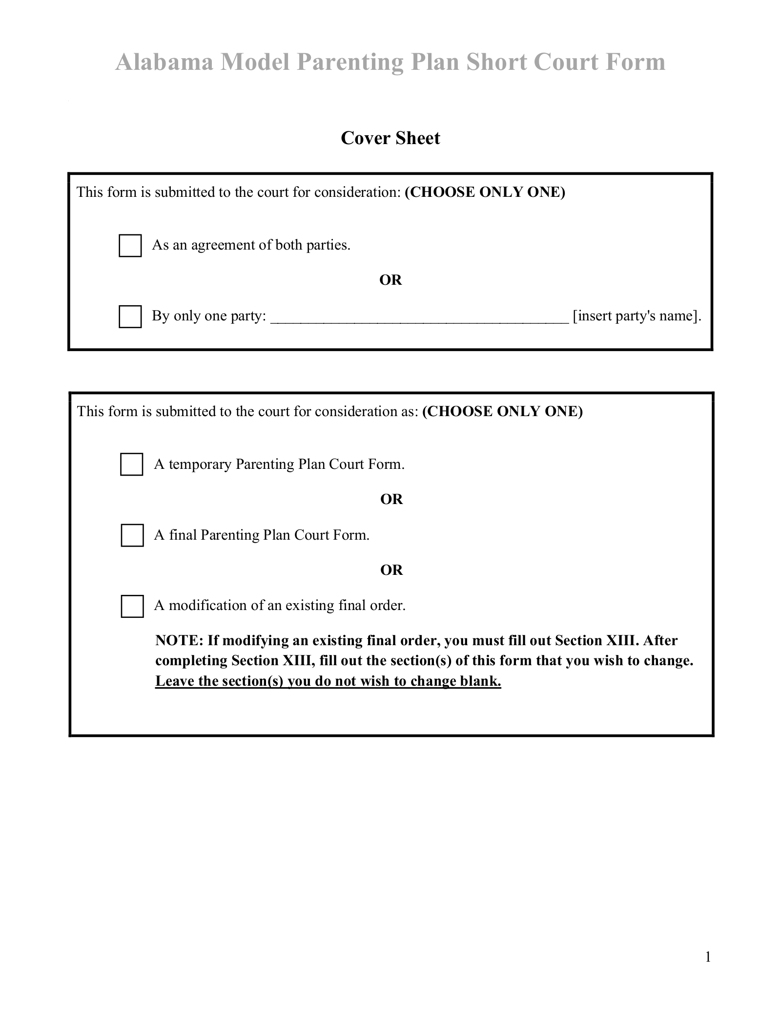 free-alabama-custody-parenting-plan-agreement-pdf-eforms