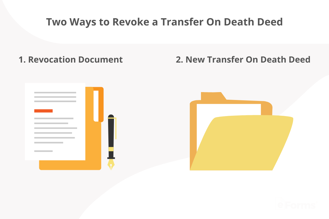 Two ways to revoke a transfer on death deed