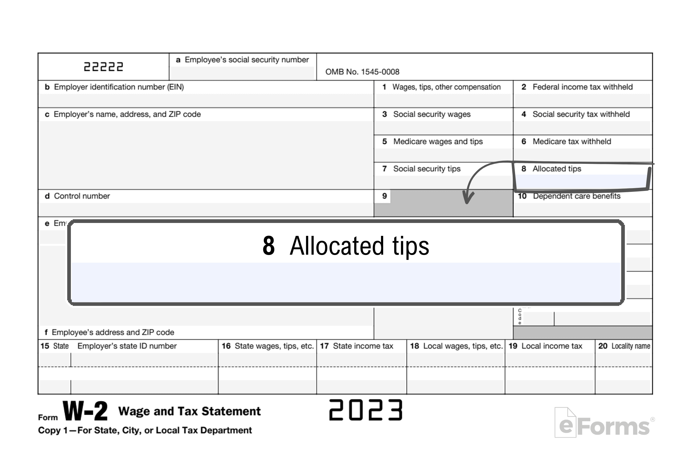 Allocated Tips