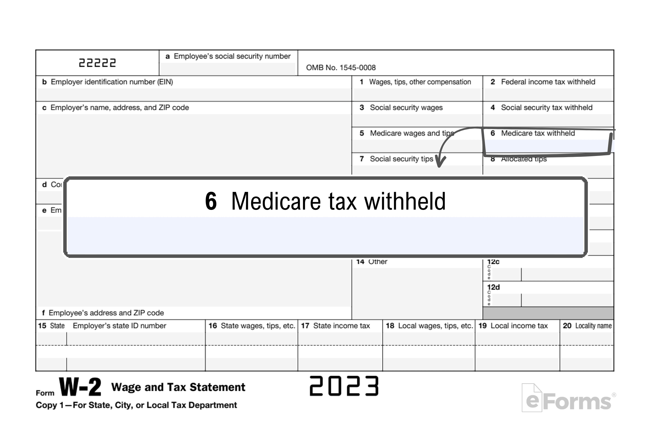 Medicare tax witholding
