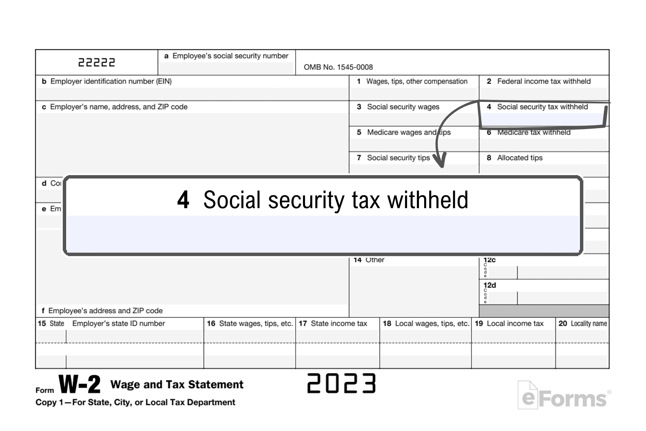 Social security tax witheld