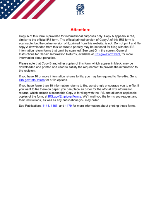 IRS 1099-NEC Form